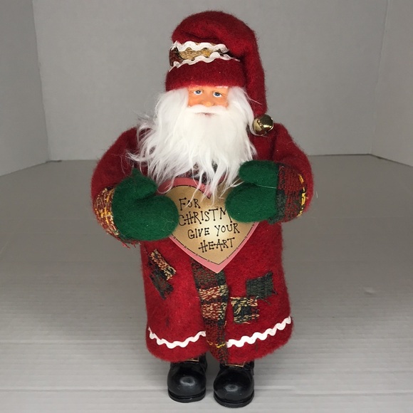 TWO Santas and Annalee Elf Mouse Coca Cola Santa Christmas Decor 3-piece Group - Picture 8 of 13